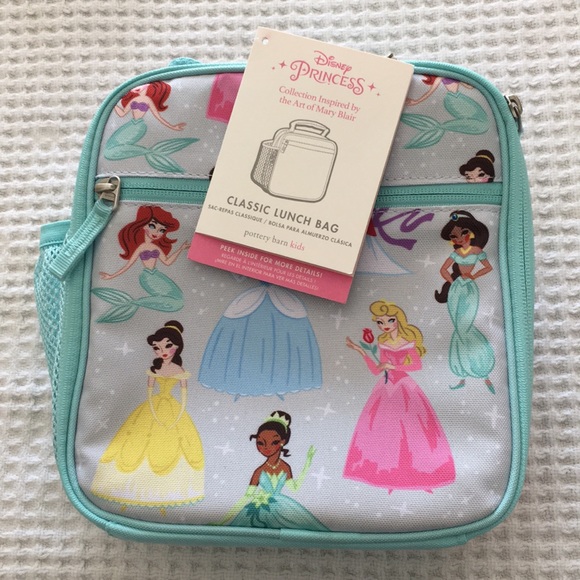 pottery barn princess lunch box